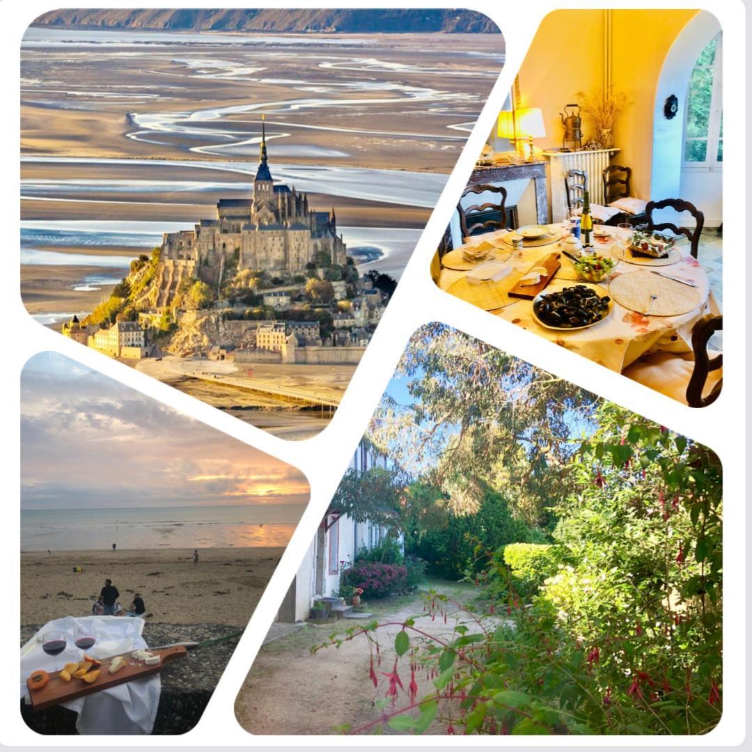 "Le Vieux Nid" Villa Carolles Dış mekan fotoğraf